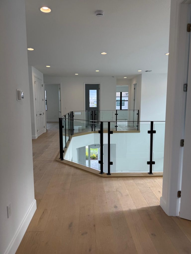 glass railings installation